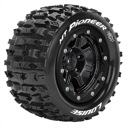 LOUISE RC MT-PIONEER 1/10 SOF T 1/2" OFFSET HEX 17MM BLACK T